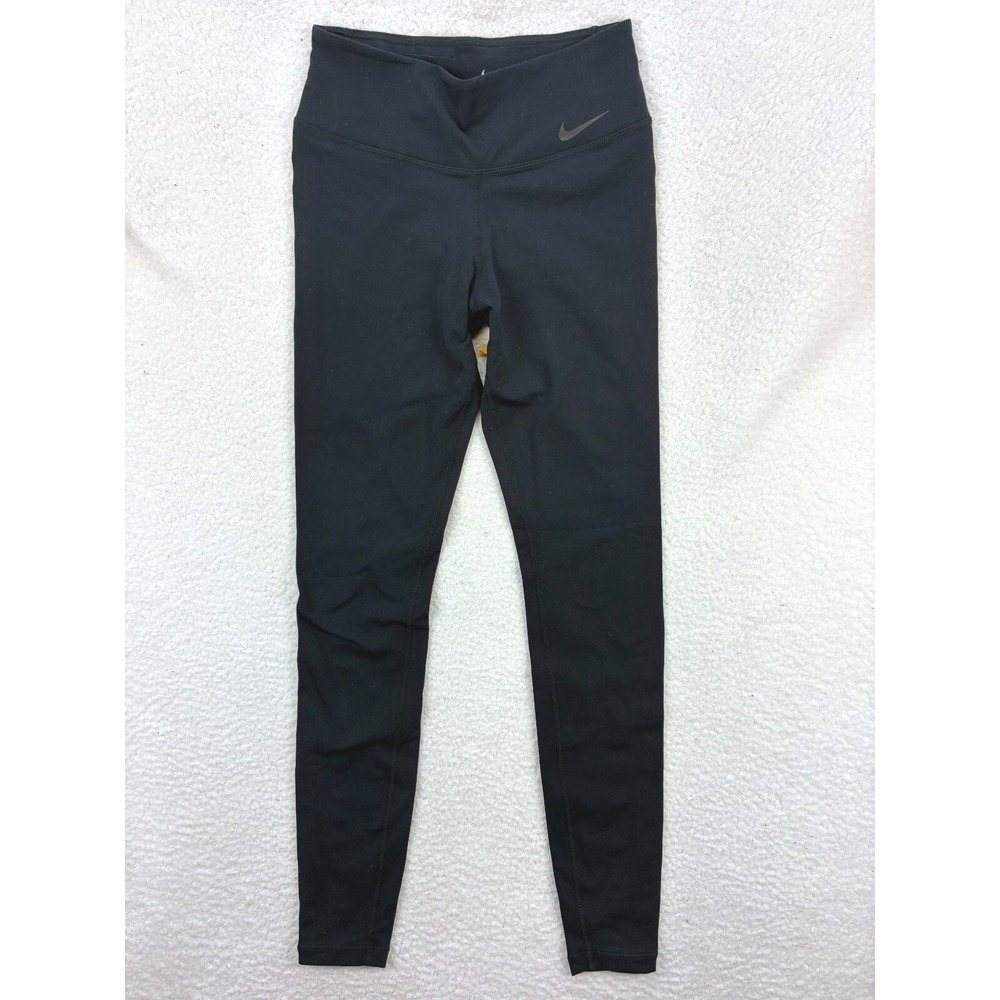 Nike Dri-FIT Athletic Leggings Womens S Black Running Yoga Pants Activewear